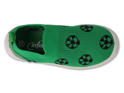 Befado Honey 102X015 Детски пантофи slip-on cut, Зелени с топки