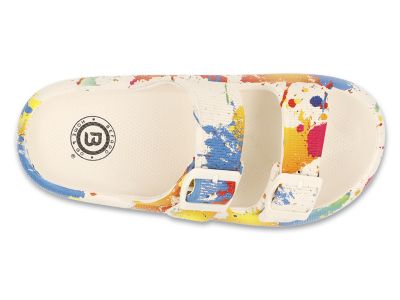 Дамски джапанки с катарами Befado Home&Go 159D129 - пъстри