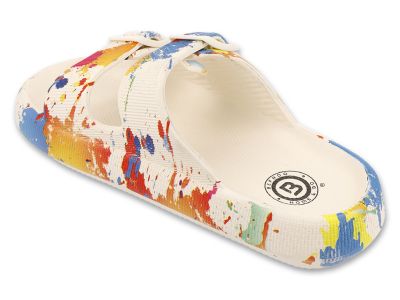 Дамски джапанки с катарами Befado Home&Go 159D129 - пъстри