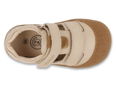 Детски боси сандали Befado Barefoot 005X003, Бежови