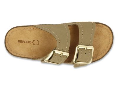 Дамски ортопедични чехли Befado Home & Go 158D300, Резедави