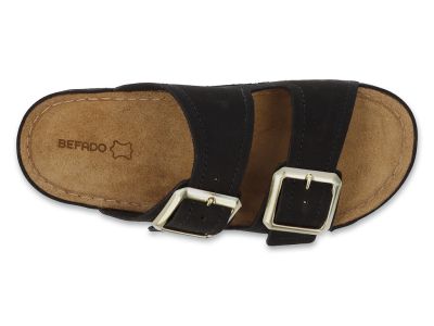 Дамски ортопедични чехли Befado Home & Go 158D299, Черни