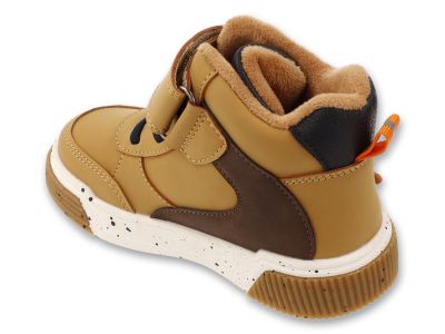 Детски топли боти Befado Dino 169P059 – карамелено-кафяви, с динозавър