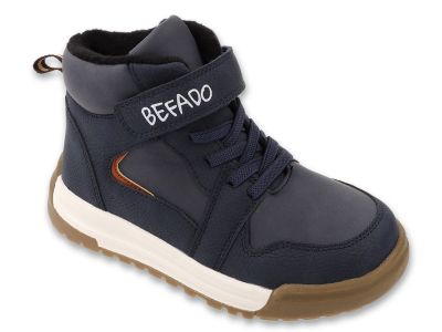 Детски боти Befado Animal 169X064 – тъмносини, с велкро и сваляща се стелка