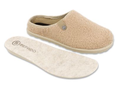  Дамски домашни чехли Befado Teddy – меки, с подвижна филцова стелка