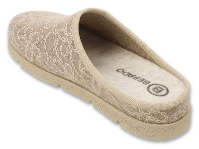 Дамски филцови пантофи Befado Home & Go 155D235 - бежови