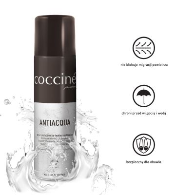 Универсален импрегниращ спрей Coccine Antiacqua Premium 250 ml, Черен