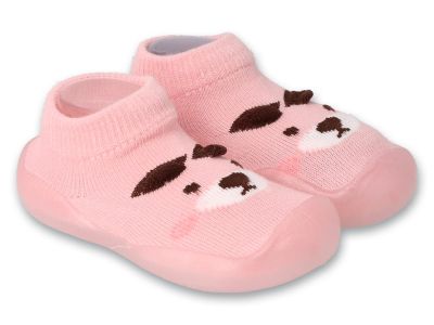 Бебешки боси обувки Befado 002P046, Розови 