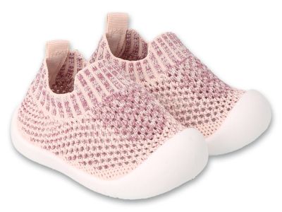 Бебешки боси обувки Befado 002P051, Розови 