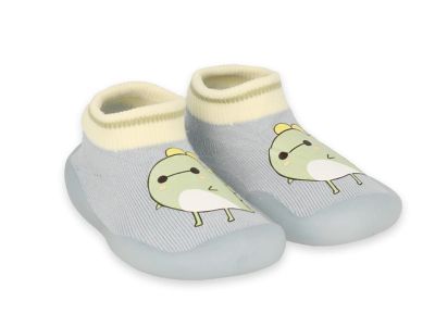 Бебешки боси обувки Befado 002P025, Сиви с коала