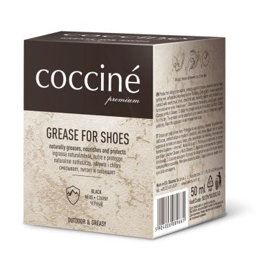  Coccinè Grease for shoes Защитна мас за предпазване на кожени изделия от сол, кал и вода