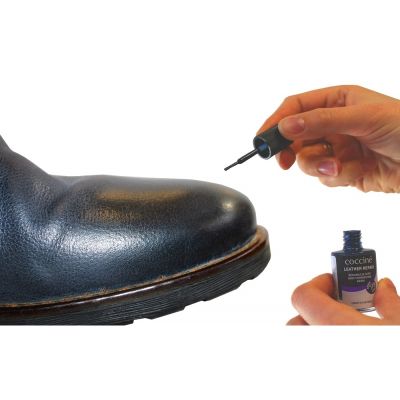 Coccinè Leather Repair Шоколадово-кафяв ретуш-коректор за кожени обувки, колани, портфейли, чанти