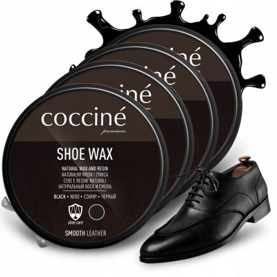  Coccinè Shoe Wax Вакса за обувки с натурални смоли и восък Carnauba, 40 ml 