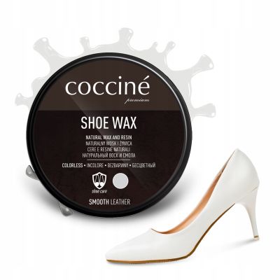  Coccinè Shoe Wax Вакса за обувки с натурални смоли и восък Carnauba, Неутрална