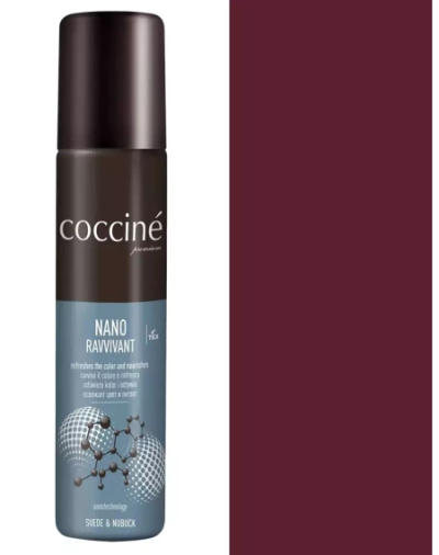  Coccinè Nano Ravvivant Спрей за велур и набук, Бордо, 75 ml 