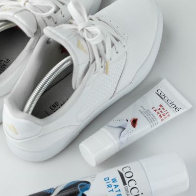Крем-боя за бели маратонки Coccinè Sneakers White shoe creme, 75 ml