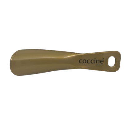 Къса пластмасова обувалка за обувки Coccinè, 15 см, Златиста