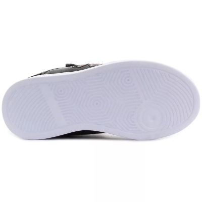 WINK RHEA LED Детски светещи сникърси с мемори стелка, Черни