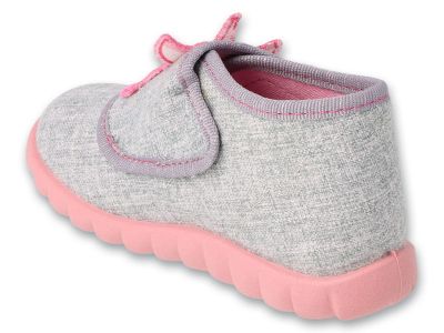Befado Flexi B-soft System 454P035 Бебешки пантофки с пяна,Сиви