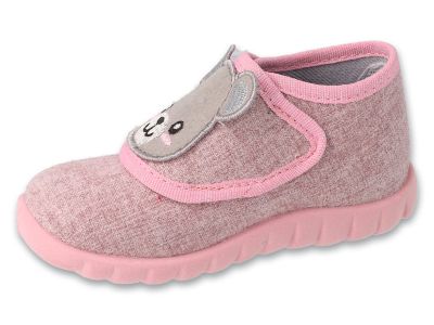 Befado Flexi B-soft System 454P037 Бебешки пантофки с пяна, Розови