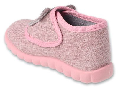 Befado Flexi B-soft System 454P037 Бебешки пантофки с пяна, Розови