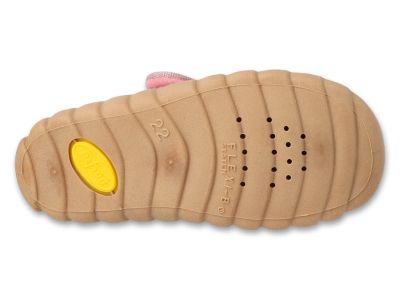 Befado Flexi B-soft System 465P182 Бебешки пантофки с пяна, Розови 