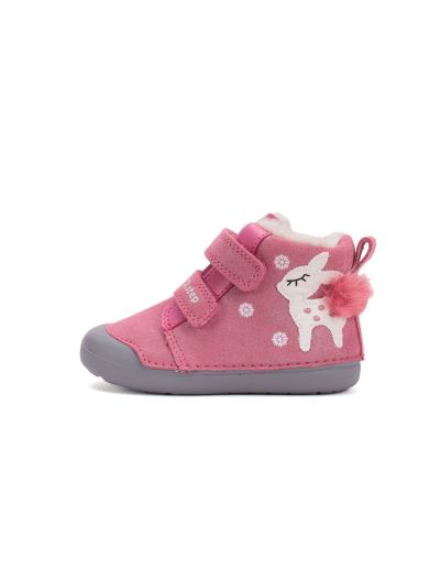Бебешки боти D.D.Step Girl W066-52733B, Розови