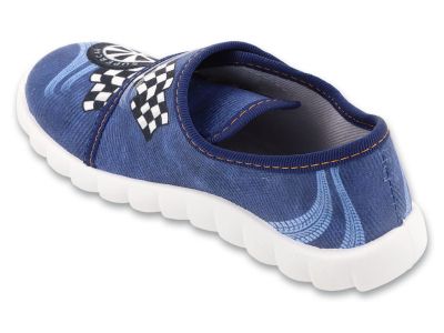 Befado Flexi B-soft System 457P009 Бебешки пантофки с пяна, Сини