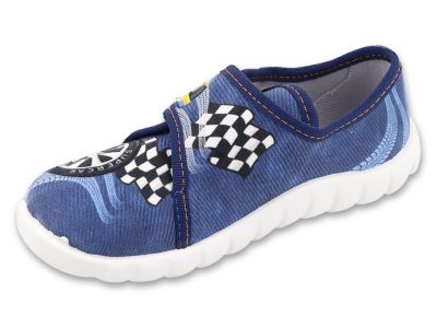 Befado Flexi B-soft System 457P009 Бебешки пантофки с пяна, Сини