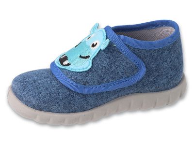 Befado Flexi B-soft System 454P038 Бебешки пантофки с пяна, Сини