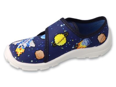 Детски текстилни обувки с пяна Soft-B Befado Danny 974Y578, Сини 