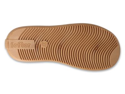Befado Softer Barefoot 902X056 Детски пантофи с кожена стелка, Бежови
