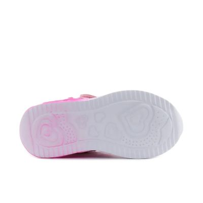WINK RHEA BRY LED Детски светещи сникърси с мемори стелка, Розови