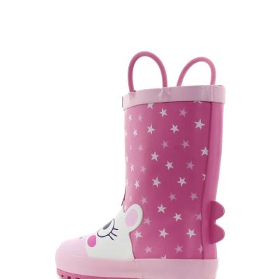 WINK AQQO UNICORN  Подплатени гумени ботуши, Розови