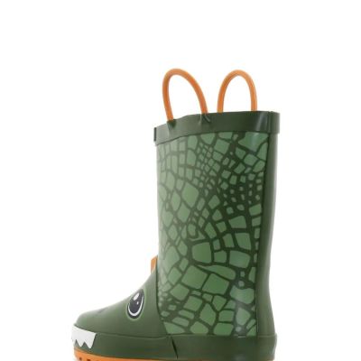 WINK AQQO CROCCO Подплатени гумени ботуши, Зелени