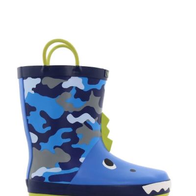 WINK AQQO CROCCO Подплатени гумени ботуши, Сини